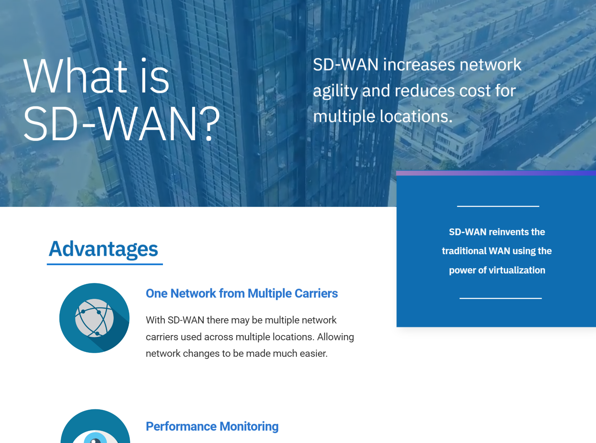What is SD-WAN